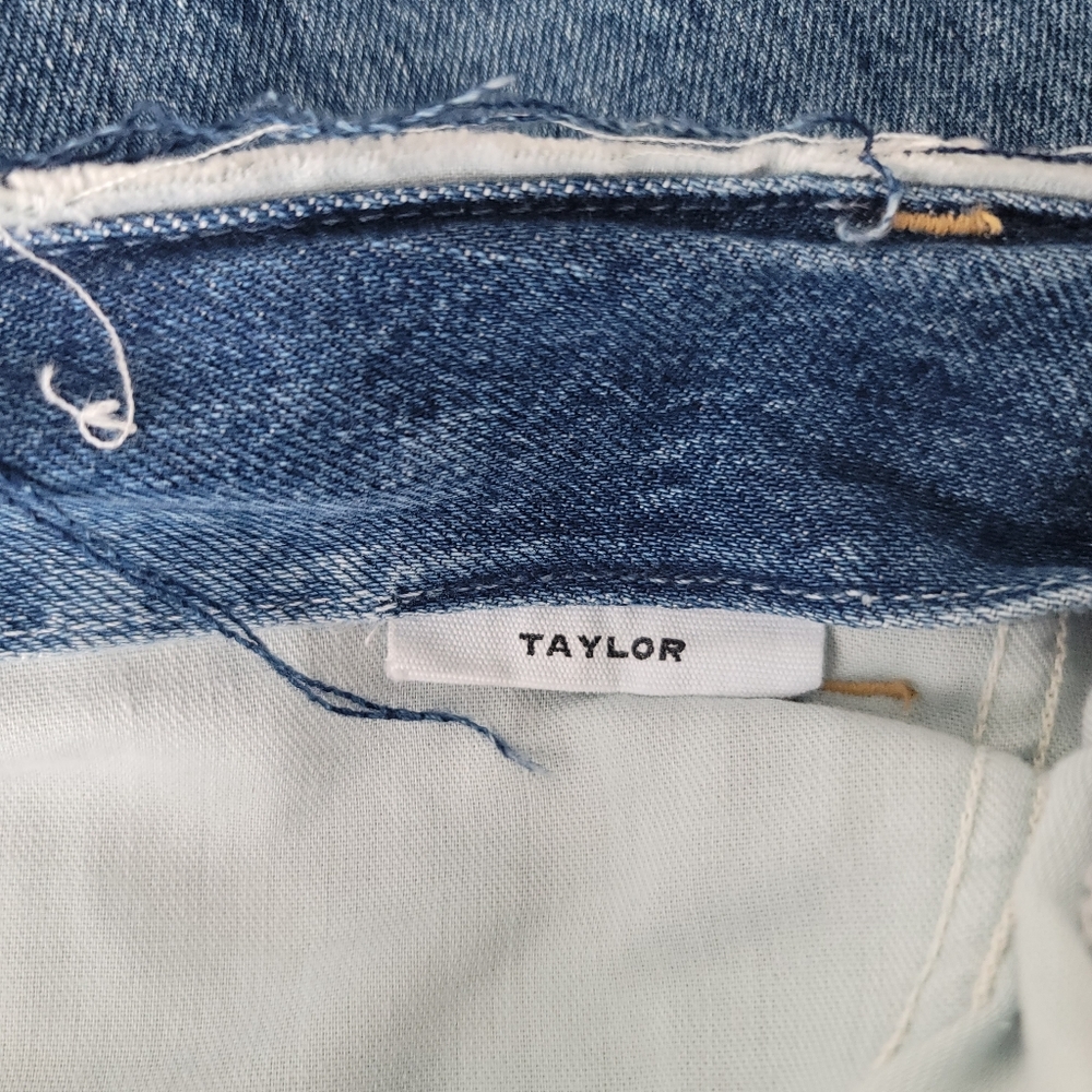 SLVRLAKE Taylor Wide Leg Pleated Jeans Size 29 In Sweet Memory - Picture 11 of 14
